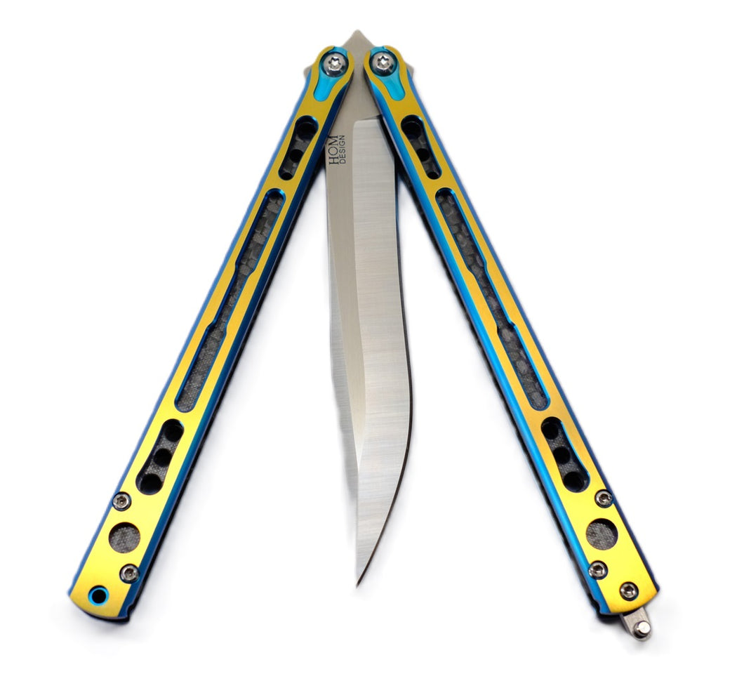 Chimera V2 Dual Tone Blue/Gold - Carbon Fiber